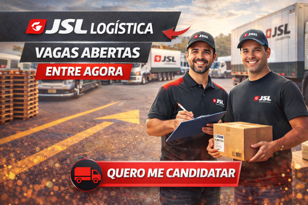 ⚡📦 JSL Logística está com vagas abertas: veja como entrar rápido no ...